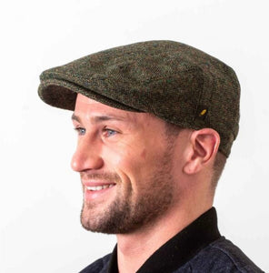 MODINNO *HATMAN OF IRELAND THE DUBLINER 100% DONEGAL TWEED CAP